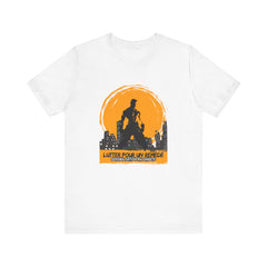 The Diabuddies Store Fighting for a Cure (French) - Unisex Tee Fighting for a Cure (French) - Unisex Tee: Make a statement that matters with this French Unisex Tee. This comfortable and versatile shirt is a powerful way to raise awareness and spark conver
