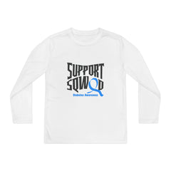 The Diabuddies Store Diabetes Support Squad - Long-sleeved Youth Tee Diabetes Support Squad - Long-sleeved Youth Tee: Unite against diabetes with the Diabetes Support Squad Kids' Tee! This super-soft long sleeved Tee is perfect for little heroes showing t