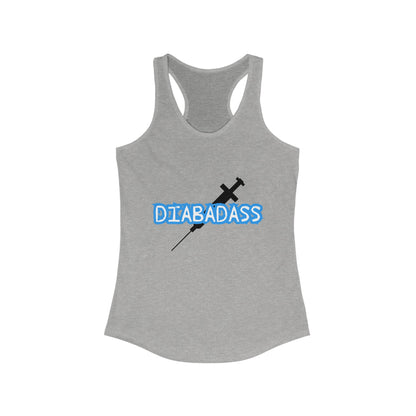 Diabetes Awareness, Diabadass - Racerback Tank The Diabuddies Store Tank Tops $19.96