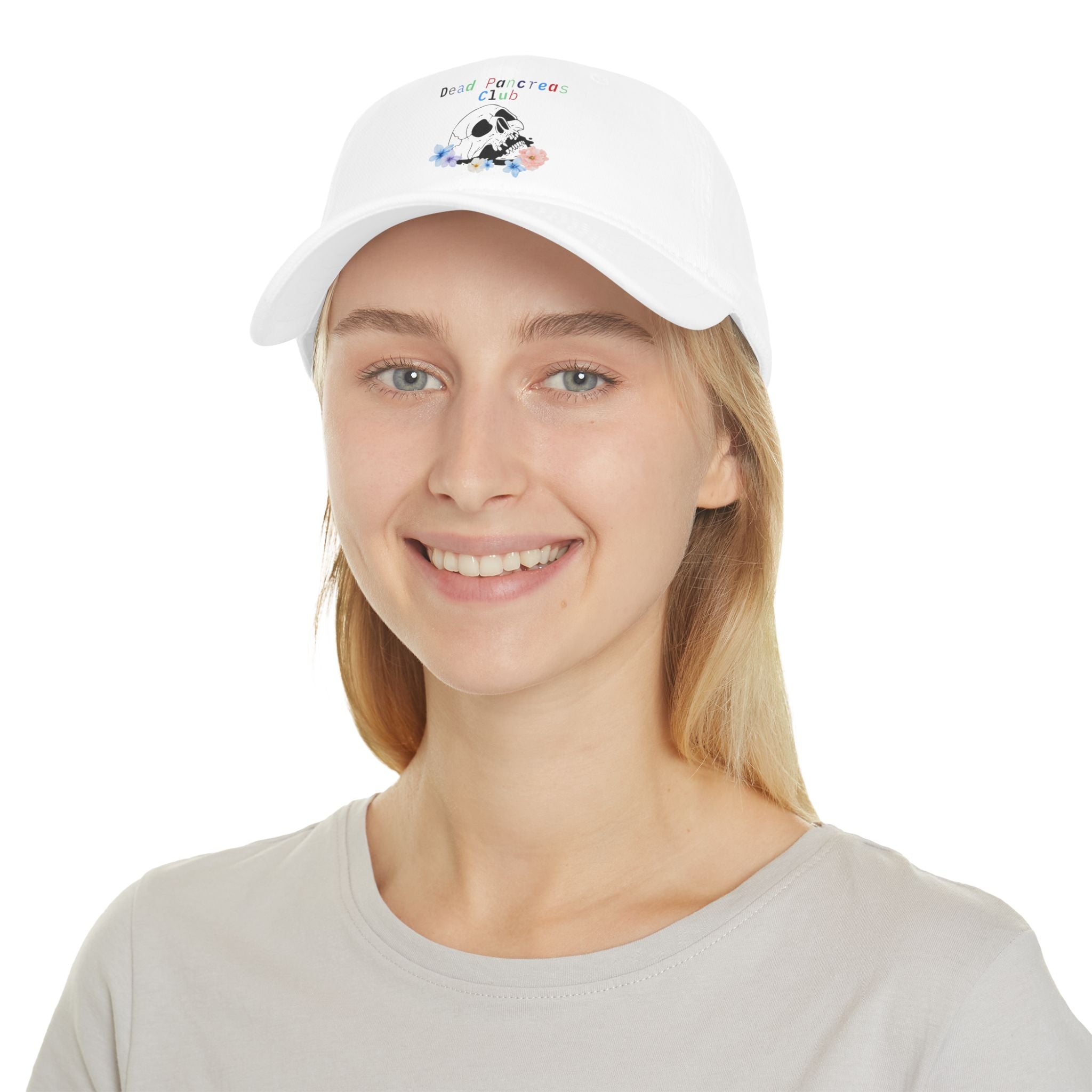 The Diabuddies Store Dead Pancreas Club - Low Profile Baseball Cap Dead Pancreas Club - Low Profile Baseball Cap: Sometimes, humor is the best medicine. The Dead Pancreas Club - Low Profile Baseball Cap is for those who face diabetes head-on with wit and