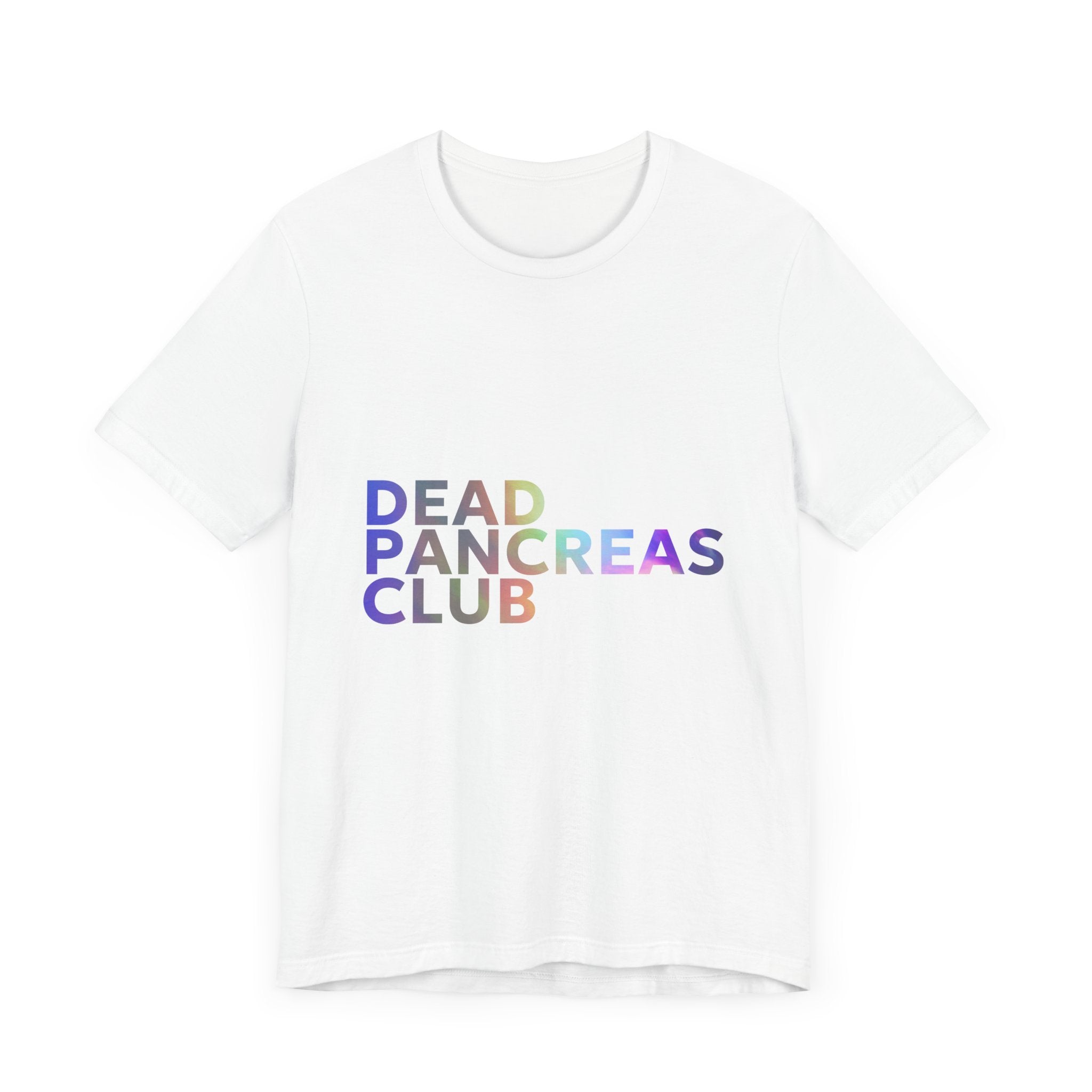 Dead Pancreas Club (Rainbow) - Unisex Tee The Diabuddies Store T-Shirts $24.25