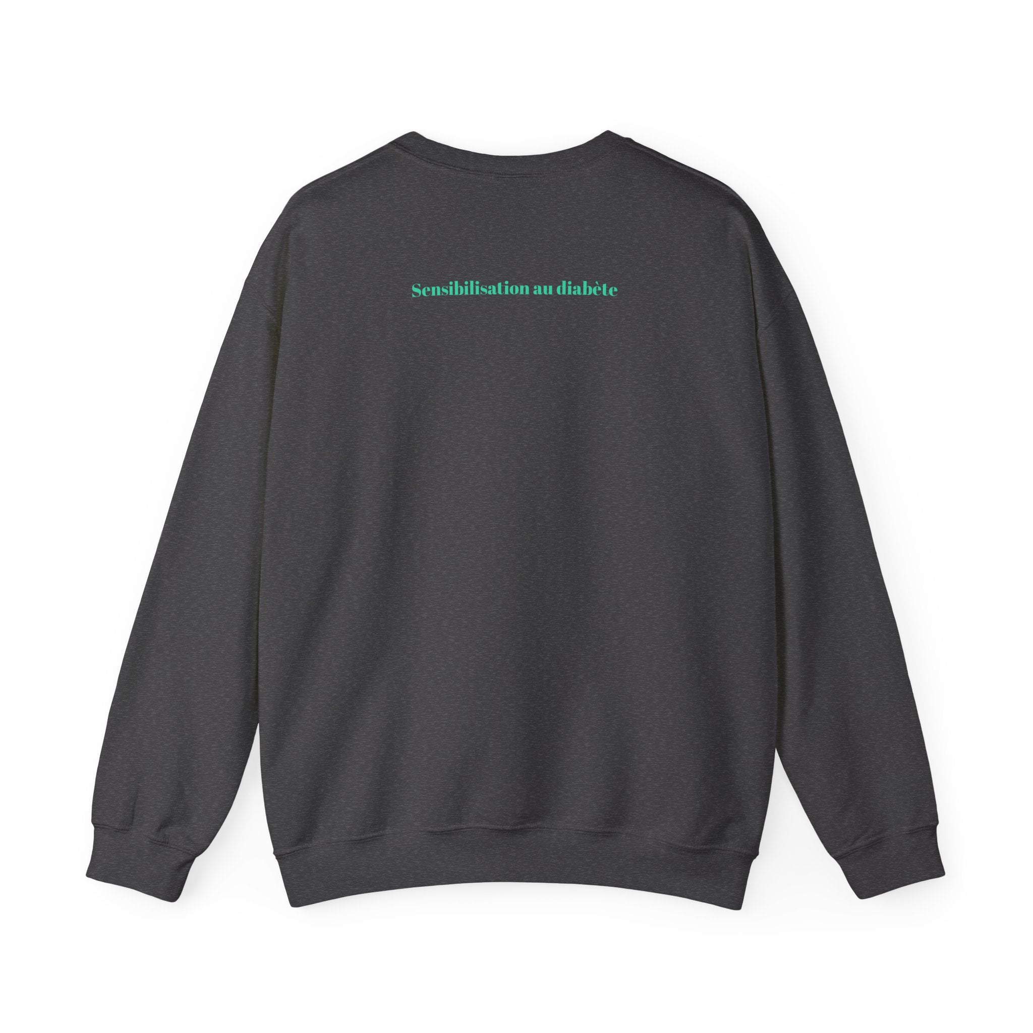 The Diabuddies Store Bionic Woman Diabetes (French) - Unisex Sweatshirt Bionic Woman Diabetes (French) - Unisex Sweatshirt: Unleash your inner Bionic strength! This Unisex Sweatshirt is a powerful statement of resilience, strength, and modern-day heroism