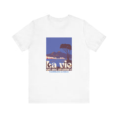 Life is an Adventure, Ocean View (French) - Unisex Tee The Diabuddies Store T-Shirts $22.50