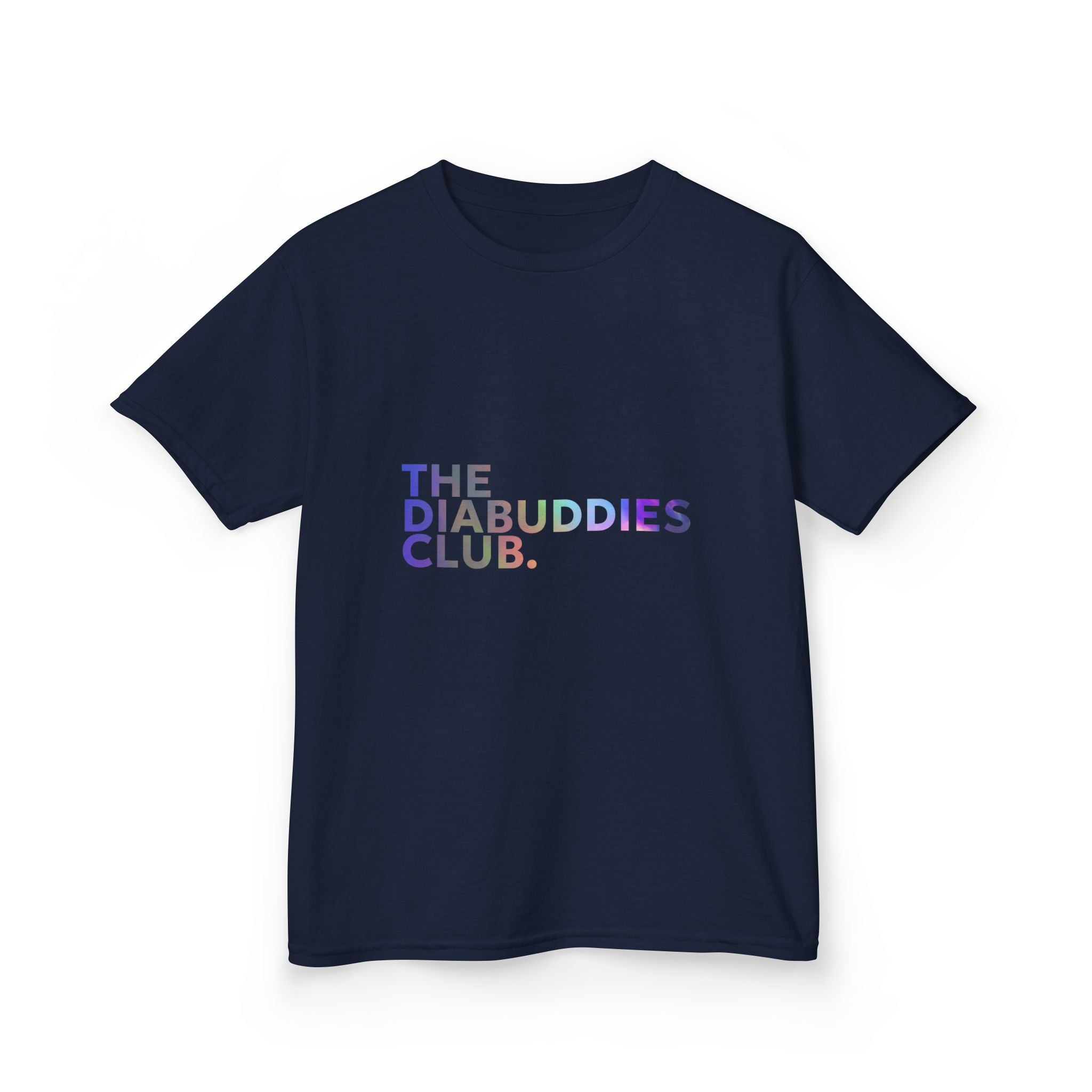 Colorful Diabuddies Club - Kids Tee The Diabuddies Store T-Shirts $19.22