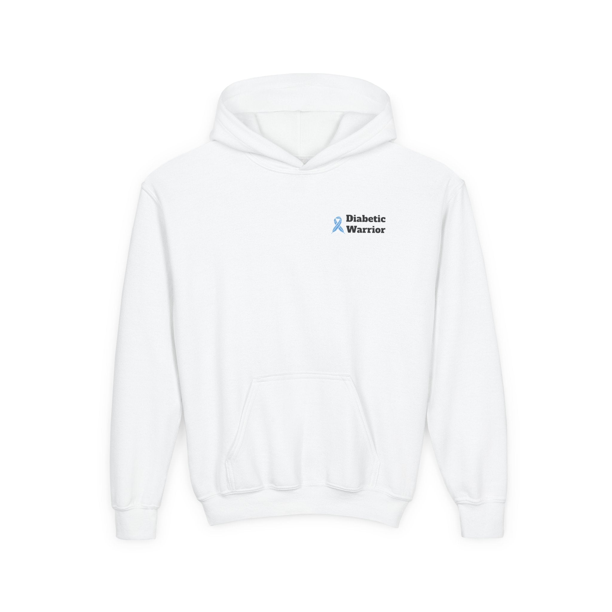 The Diabuddies Store Fighting for a Cure - Youth Hoodie Fighting for a Cure - Youth Hoodie: a youth hoodie for the young warriors of the diabetes community. Soft, comfortable, and a powerful statement of strength. Hoodies Kids clothes Awareness Ribbon,Blu