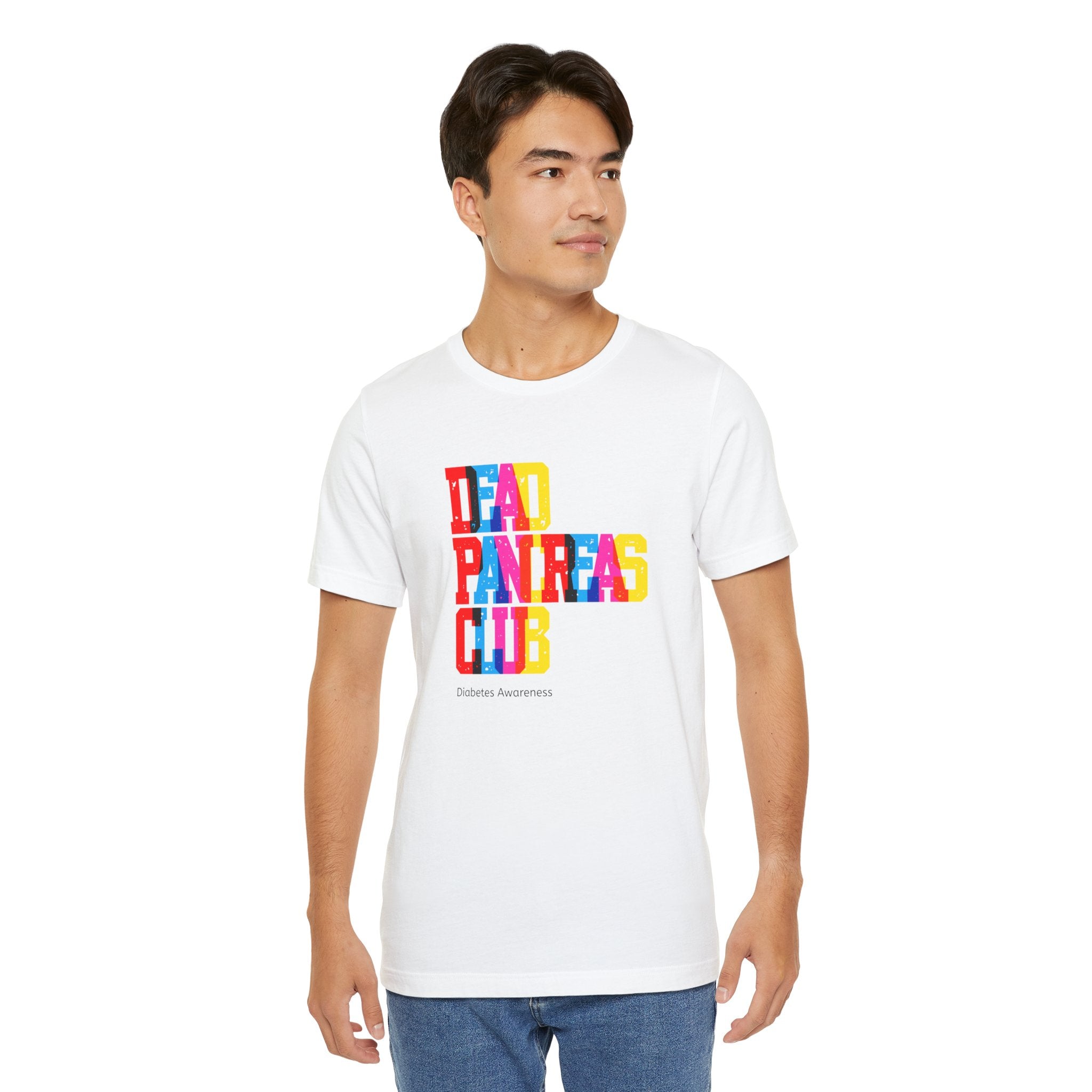 Colorful Dead Pancreas Club - Unisex Tee The Diabuddies Store T-Shirts $22.50