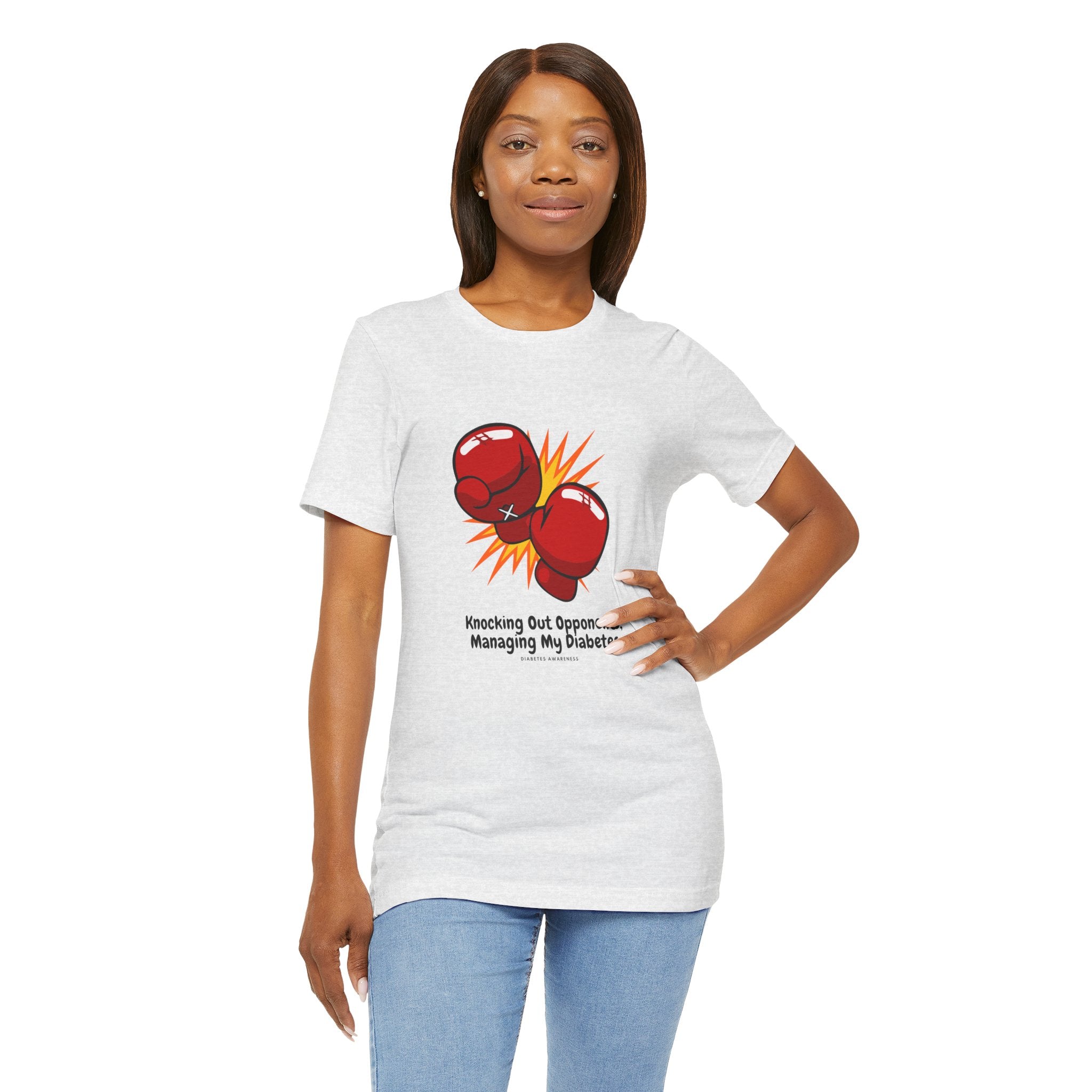 Diabetes & Boxing - Unisex Tee The Diabuddies Store T-Shirts $22.50