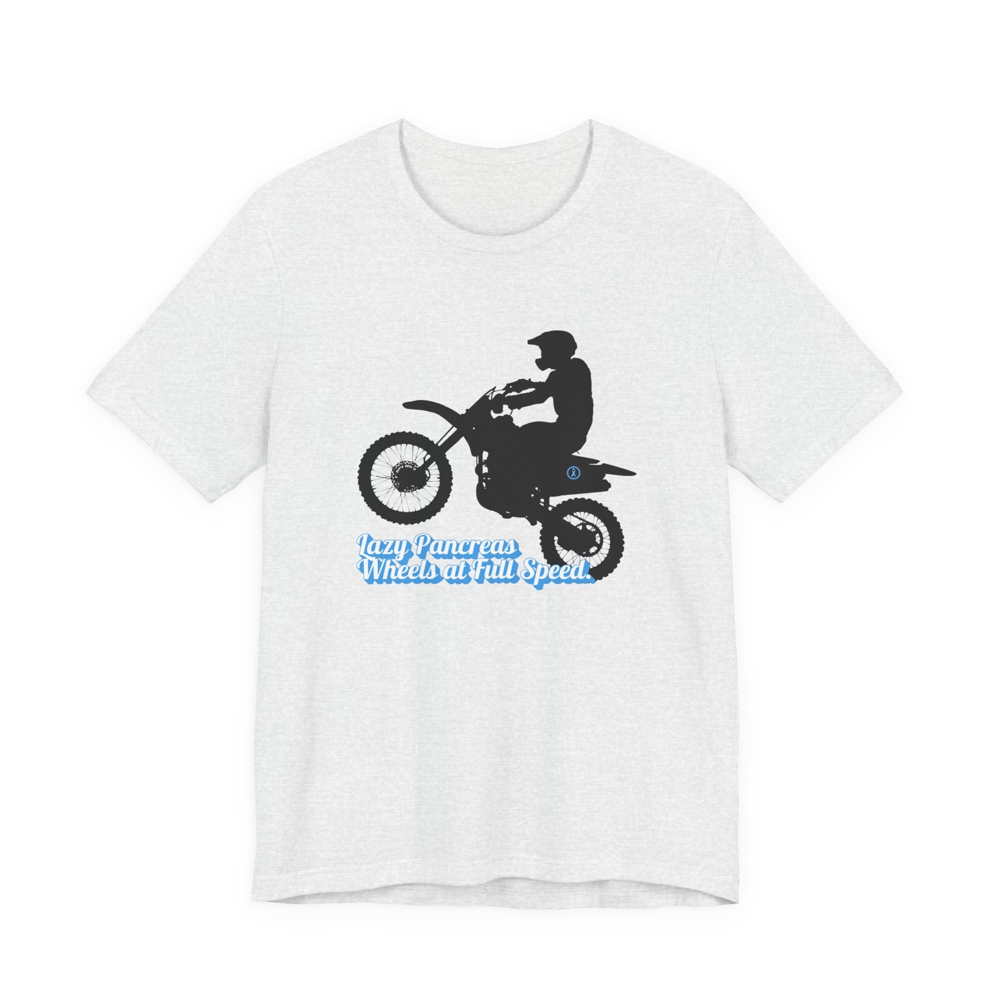 Lazy Pancreas, Wheels at Full Speed - Unisex Tee The Diabuddies Store T-Shirts $22.50