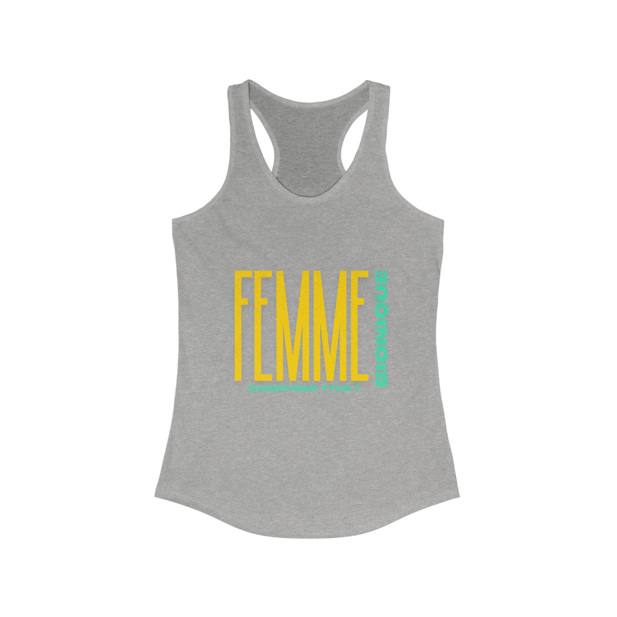 Bionic Woman (French) - Racerback Tank