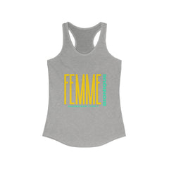 Bionic Woman (French) - Racerback Tank