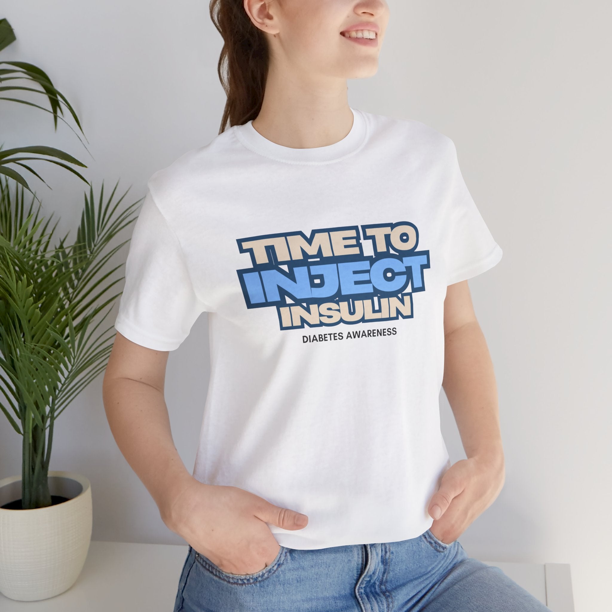 Time to Inject Insulin - Unisex Tee The Diabuddies Store T-Shirts $22.50