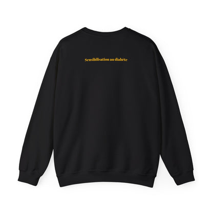 The Diabuddies Store Bionic Woman Diabetes (French) - Unisex Sweatshirt Bionic Woman Diabetes (French) - Unisex Sweatshirt: Unleash your inner Bionic strength! This Unisex Sweatshirt is a powerful statement of resilience, strength, and modern-day heroism