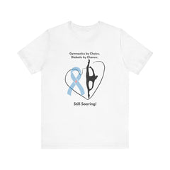 The Diabuddies Store Diabetes & Gymnastics - Unisex Tee Diabetes & Gymnastics - Unisex Tee: Defy expectations and tumble forward! This comfortable racerback tank is designed for the resilient gymnast who manages diabetes with grace and strength. Show the