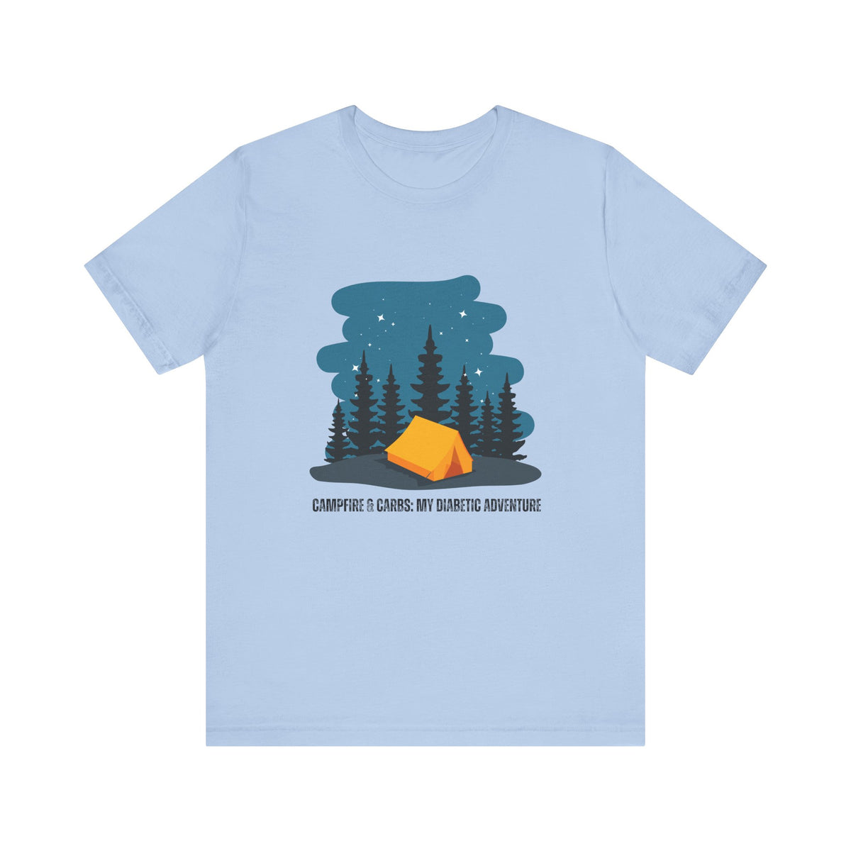 Campfire & Carbs! - Unisex Tee The Diabuddies Store T-Shirts $22.50
