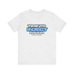 Time to Inject Insulin - Unisex Tee The Diabuddies Store T-Shirts $22.50
