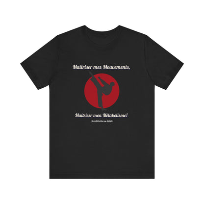 Diabetes & Karate (French) - Unisex Tee The Diabuddies Store T-Shirts $22.50