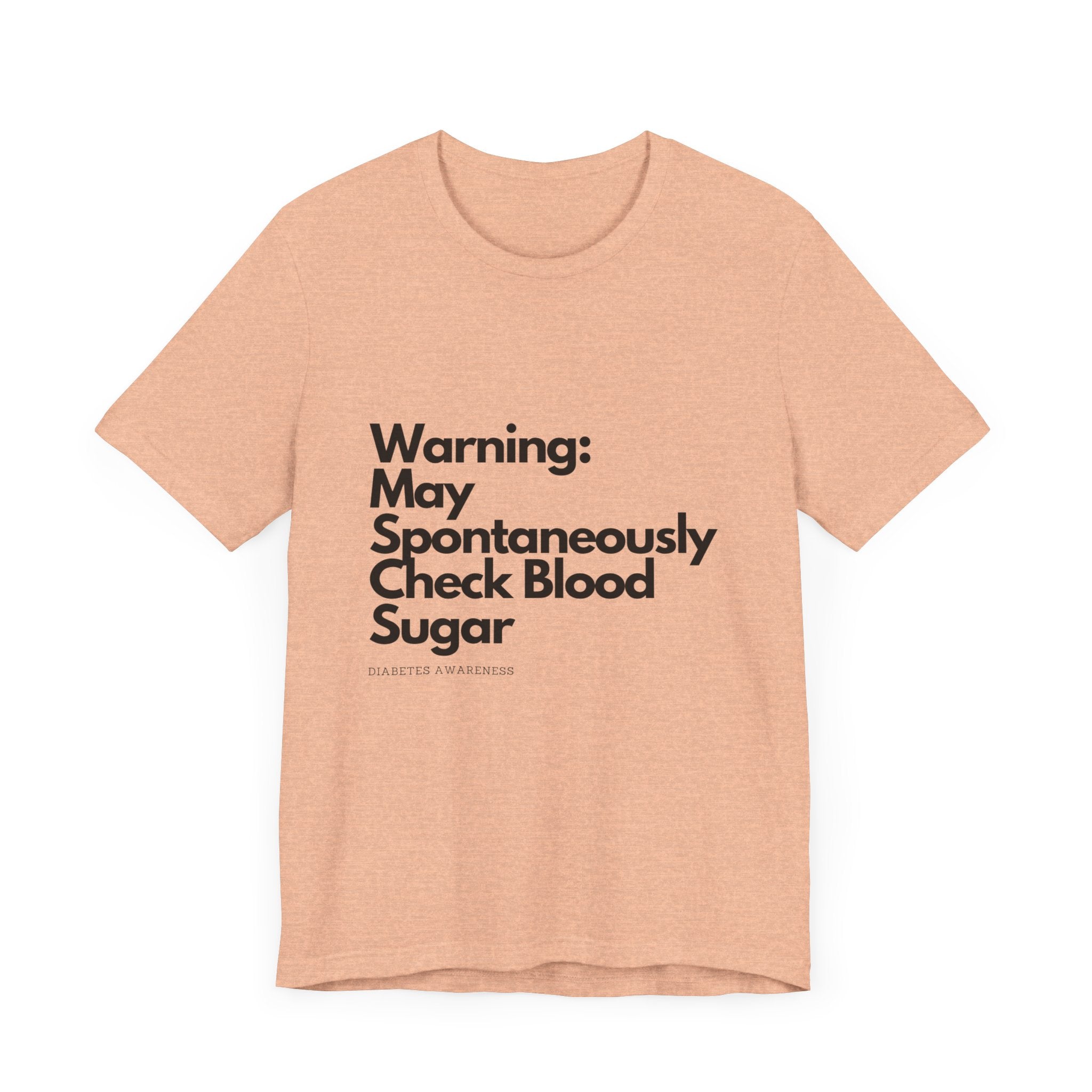 Warning: May Check BG - Unisex Tee The Diabuddies Store T-Shirts $22.38