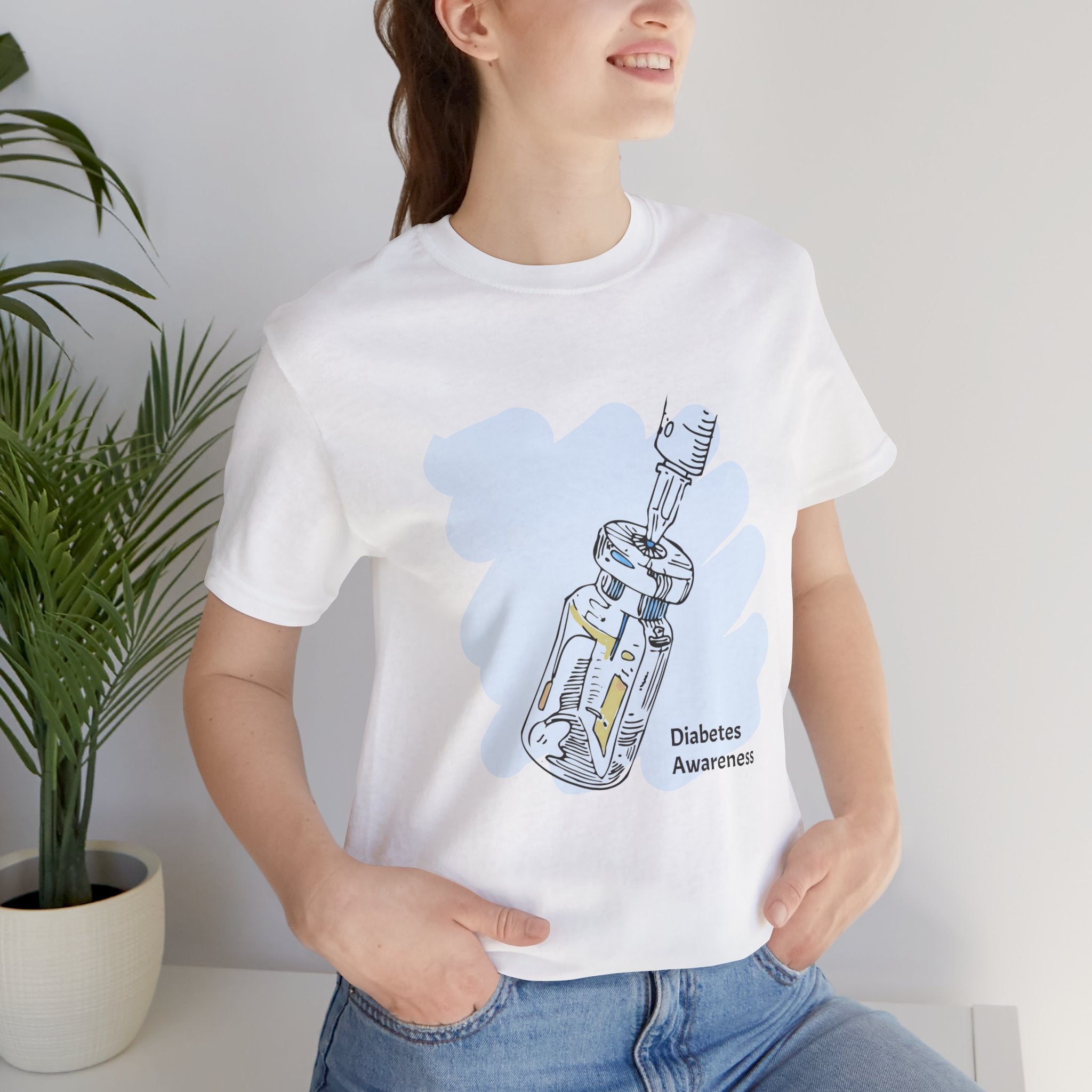 Insulin Vial Diabetes Awareness Unisex Tee The Diabuddies Store T-Shirts $22.50