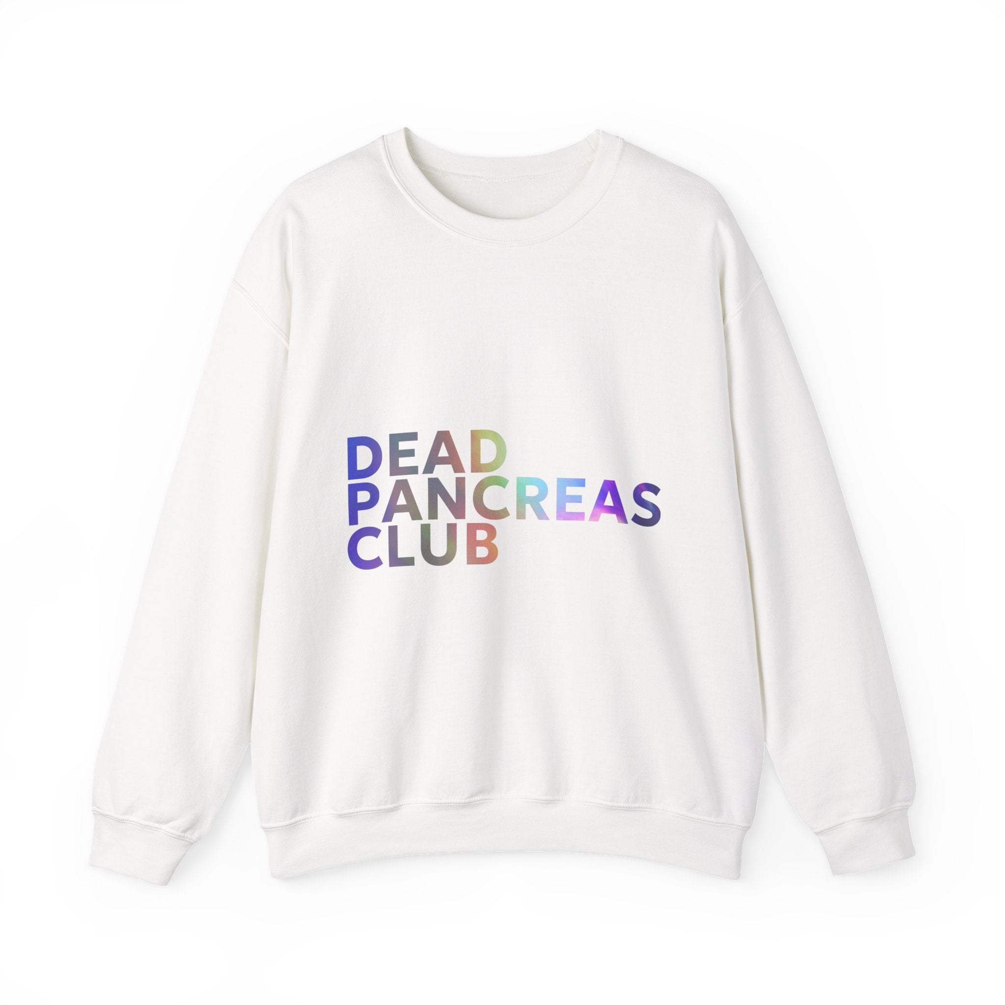 Dead Pancreas Club (Lettering) - Unisex Sweatshirt The Diabuddies Store Sweatshirts $29.49