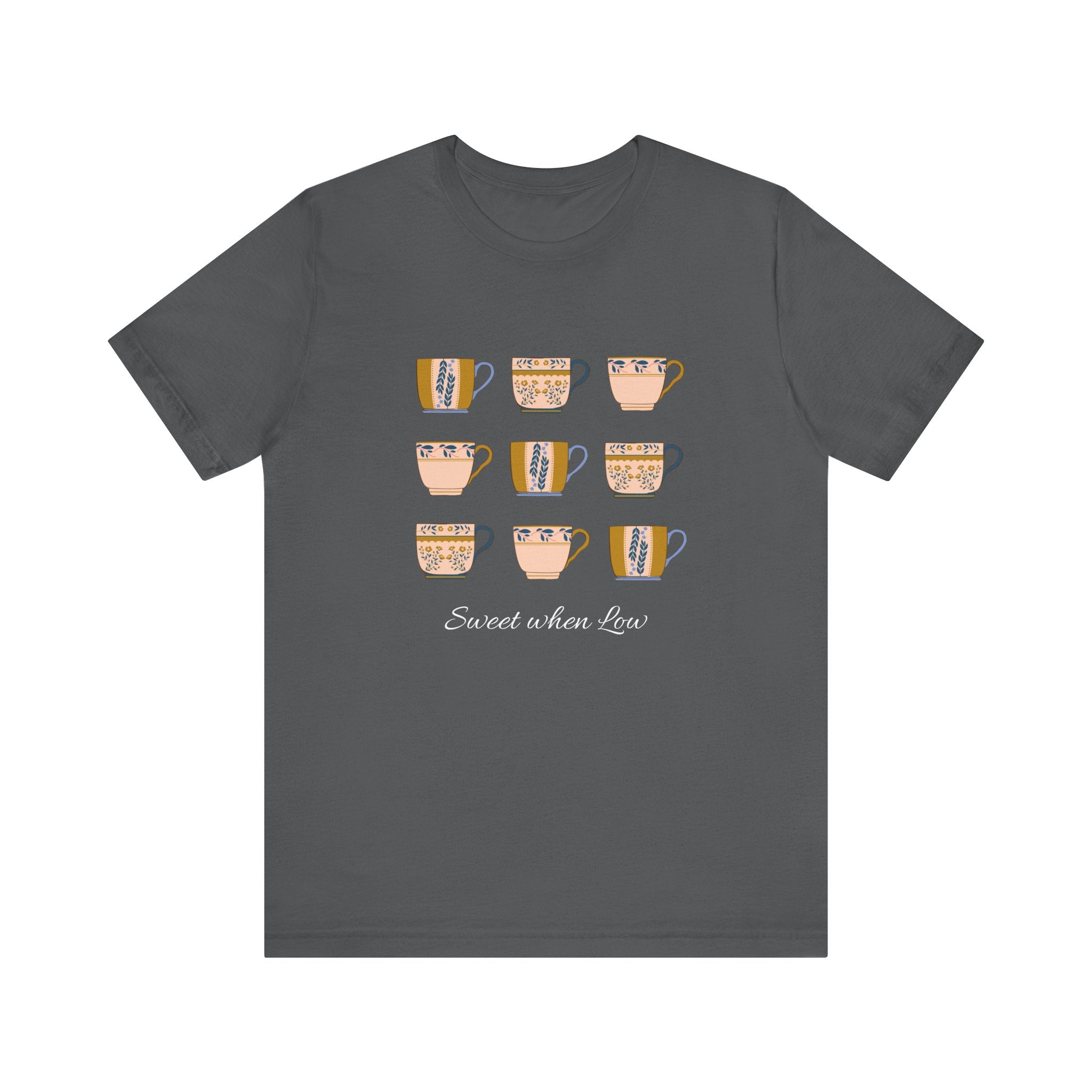 The Diabuddies Store Diabetes Awareness, Sweet when Low - Unisex Tee Diabetes Awareness, Sweet when Low - Unisex Tee: Why not add sugar when low? This "Sweet When Low" tee gets it. For those who know the unique craving for something sweet during a blood s