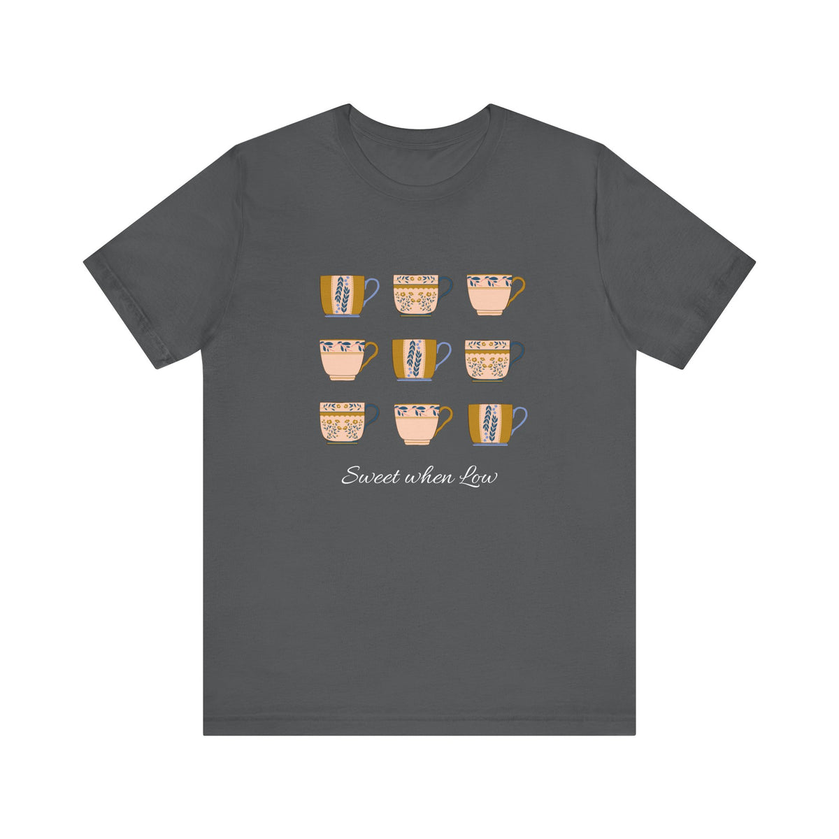 The Diabuddies Store Diabetes Awareness, Sweet when Low - Unisex Tee Diabetes Awareness, Sweet when Low - Unisex Tee: Why not add sugar when low? This "Sweet When Low" tee gets it. For those who know the unique craving for something sweet during a blood s