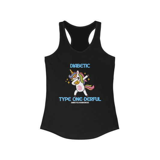 Type One-derful - Racerback Tank The Diabuddies Store Tank Tops $19.96