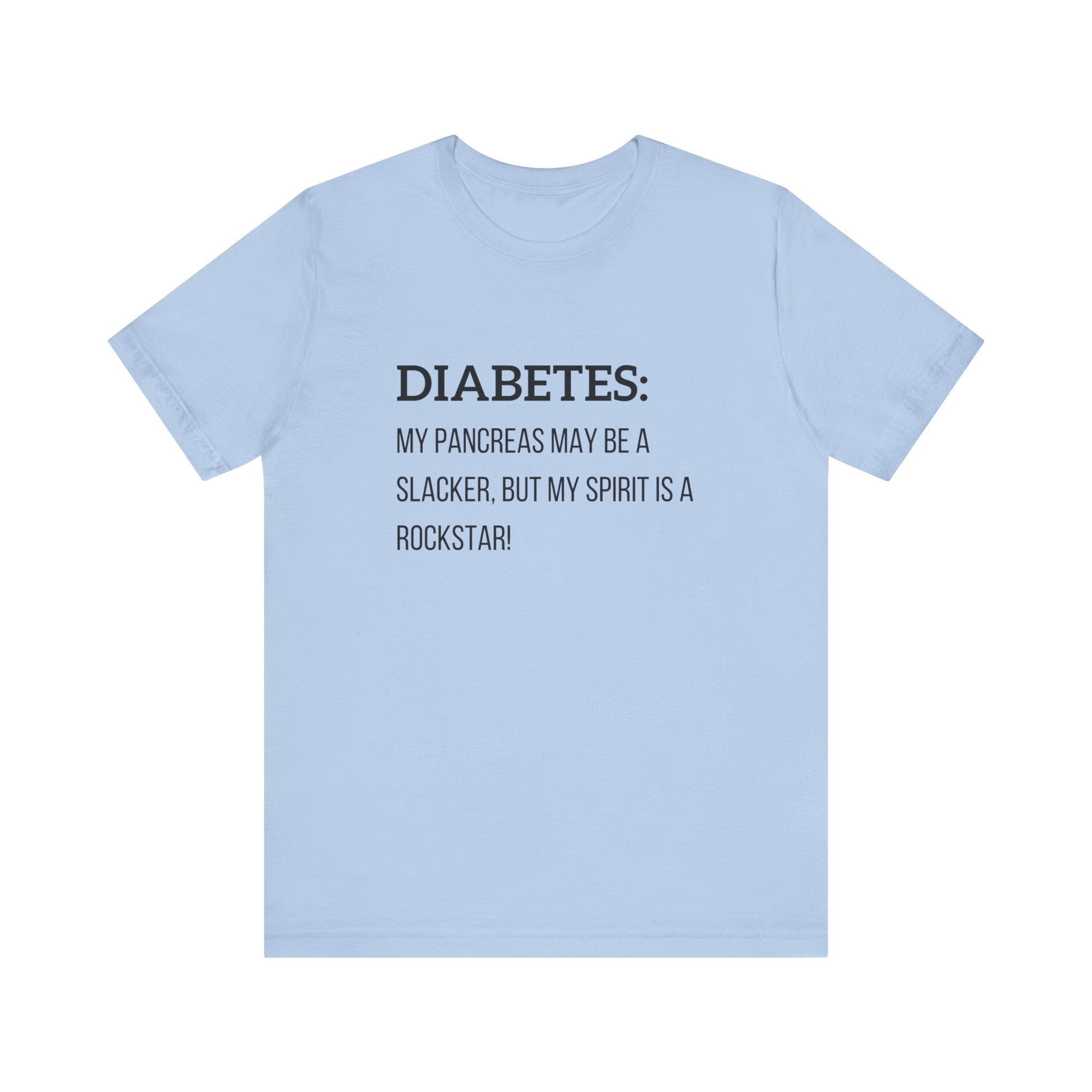 Slacker Pancreas & Rockstar! - Unisex Tee The Diabuddies Store T-Shirts $22.50