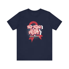 Her Fight is my Fight! (Pink) - Unisex Tee The Diabuddies Store T-Shirts $22.50