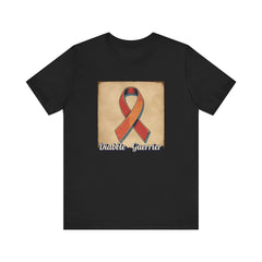 Diabetes Warrior, Retro Style (French/Guerrier) Unisex Tee The Diabuddies Store T-Shirts $30.27