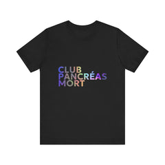Rainbow Dead Pancreas Club (French) Unisex Tee The Diabuddies Store T-Shirts $22.38