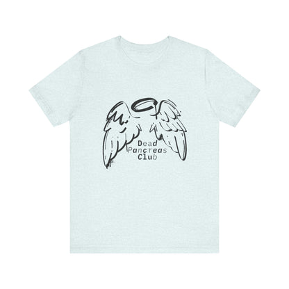 Dead Pancreas Club (Angel wings) - Unisex Tee The Diabuddies Store T-Shirts $24.73