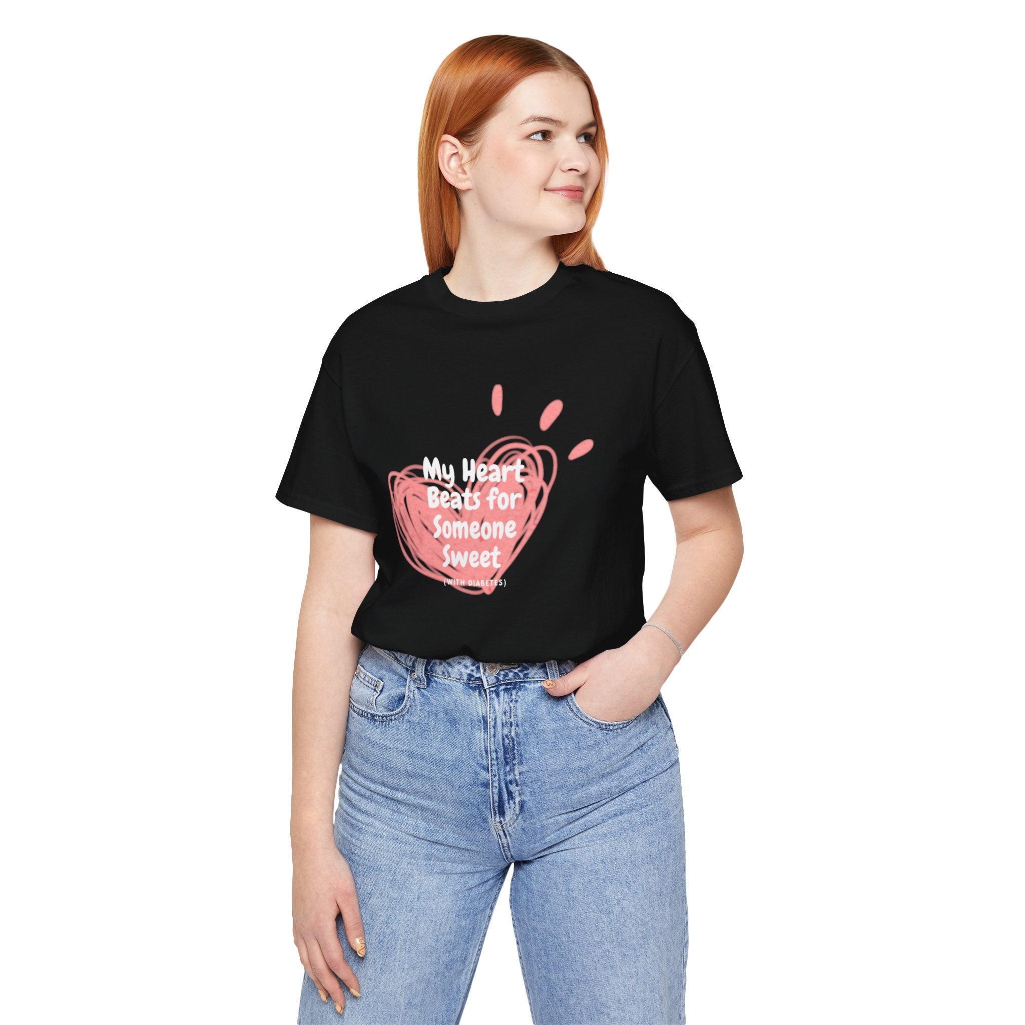 My Heart Beats for Someone Sweet - Unisex Tee The Diabuddies Store T-Shirts $22.50