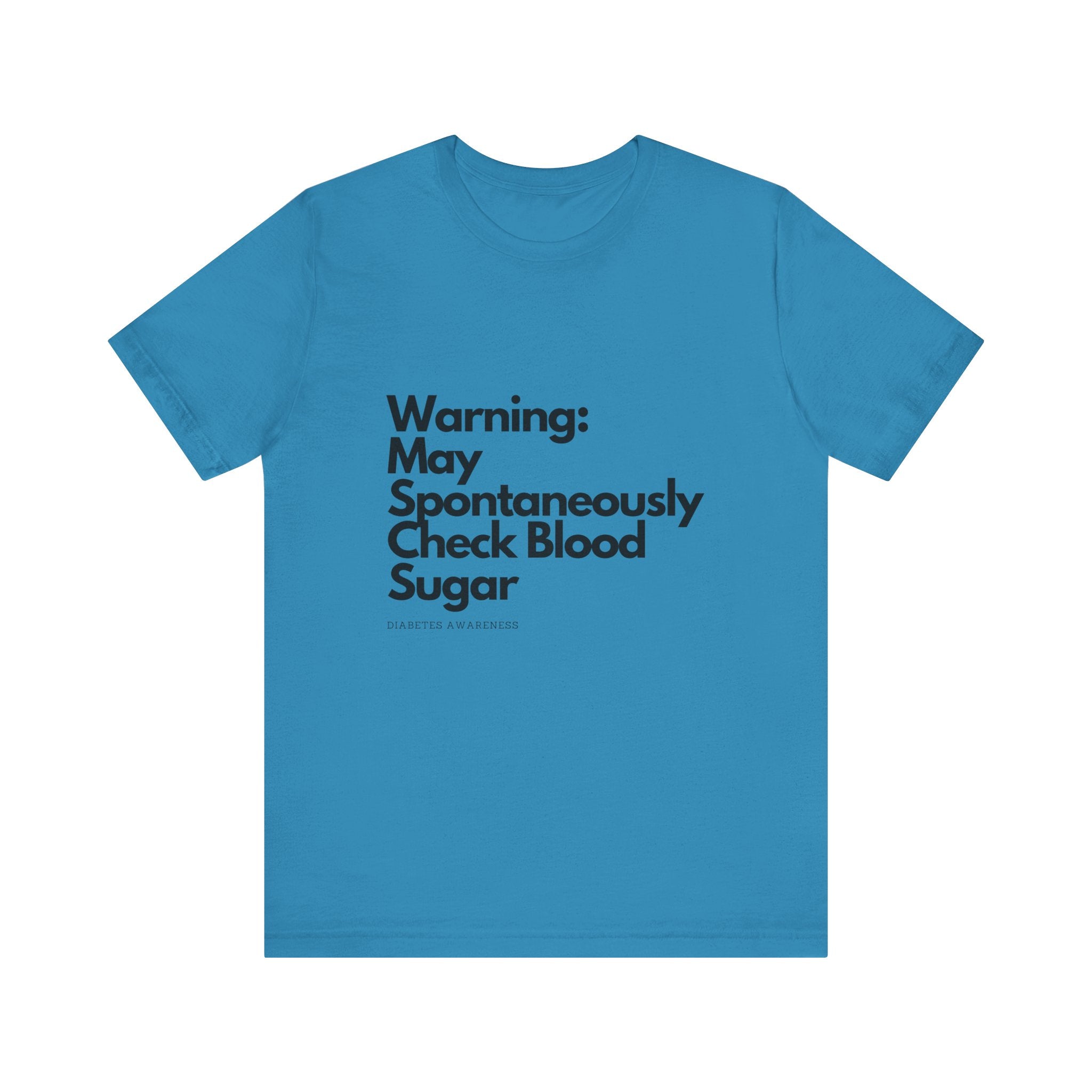 Warning: May Check BG - Unisex Tee The Diabuddies Store T-Shirts $22.38