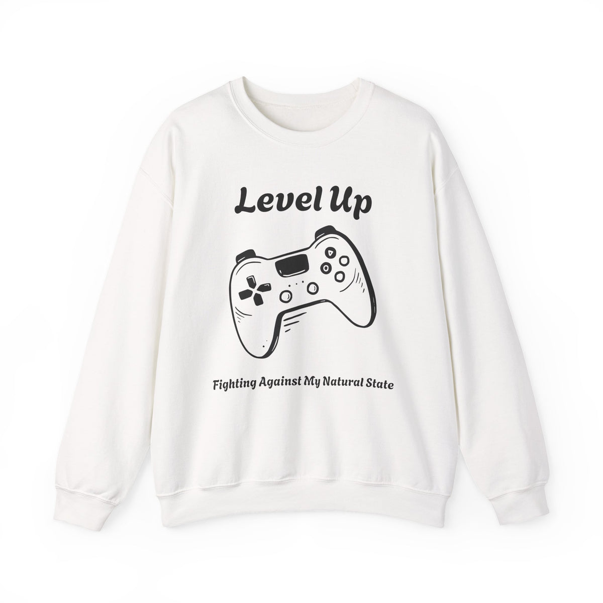 Level Up (Gaming Remote Control) - Unisex Sweatshirt The Diabuddies Store Sweatshirts $29.49