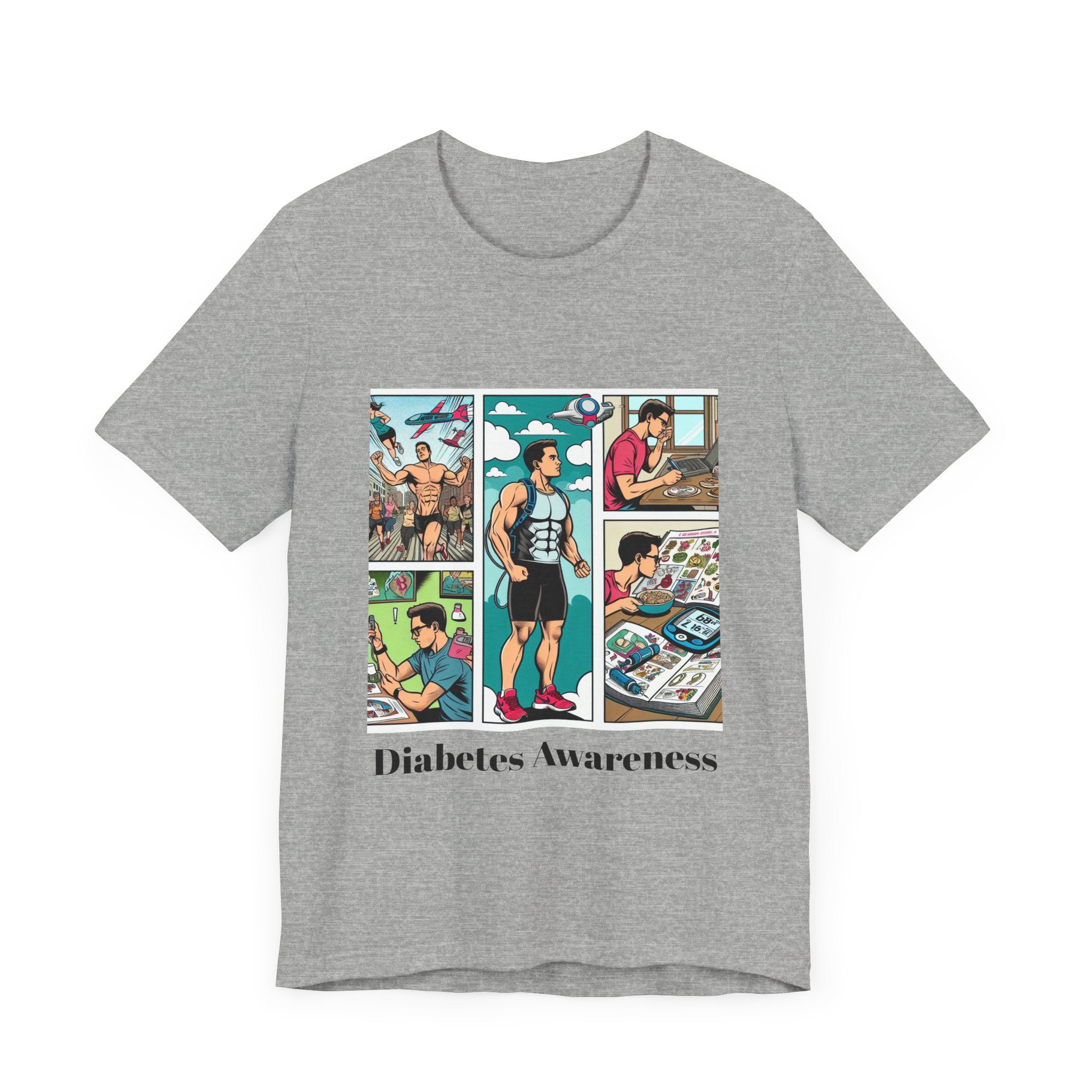 Vintage Comic Style - Unisex Tee The Diabuddies Store T-Shirts $22.83