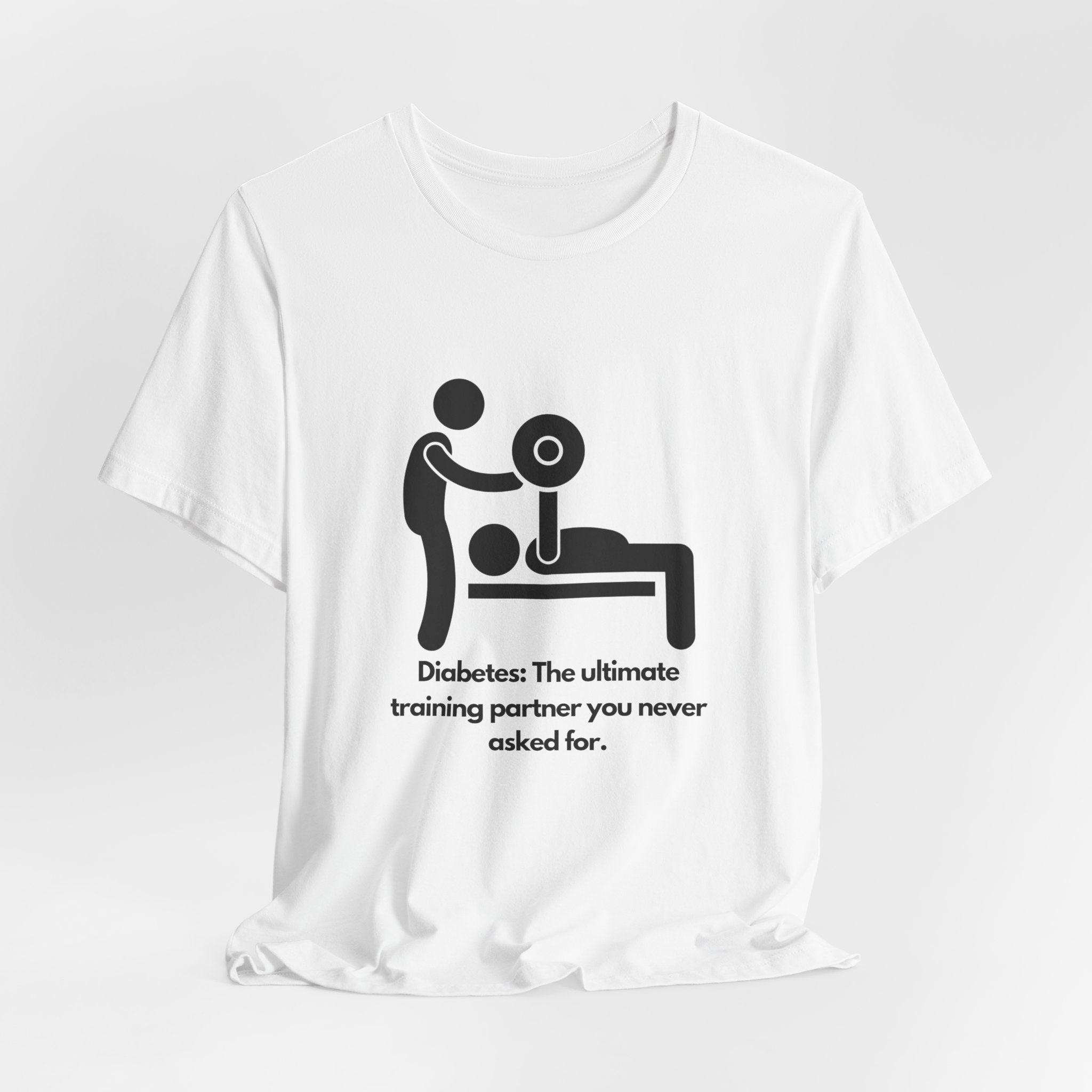 Diabetes: Ultimate Training Partner - Unisex Tee The Diabuddies Store T-Shirts $25.00