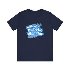 Uncle of a Diabetic Warrior - Unisex Tee The Diabuddies Store T-Shirts $22.50