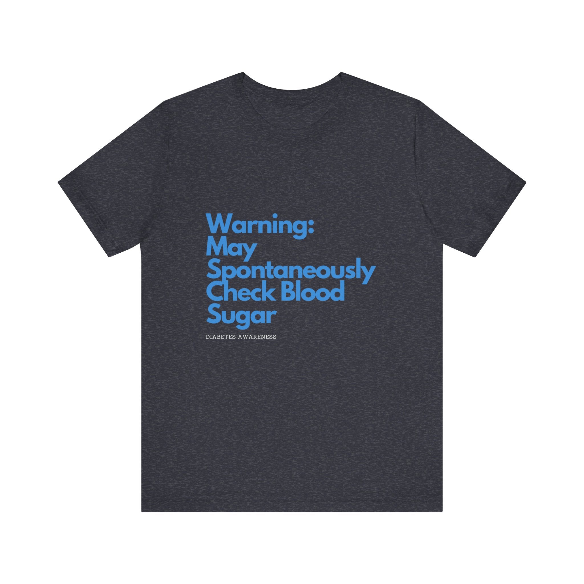 Warning: May Check BG - Unisex Tee The Diabuddies Store T-Shirts $22.83