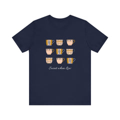The Diabuddies Store Diabetes Awareness, Sweet when Low - Unisex Tee Diabetes Awareness, Sweet when Low - Unisex Tee: Why not add sugar when low? This "Sweet When Low" tee gets it. For those who know the unique craving for something sweet during a blood s