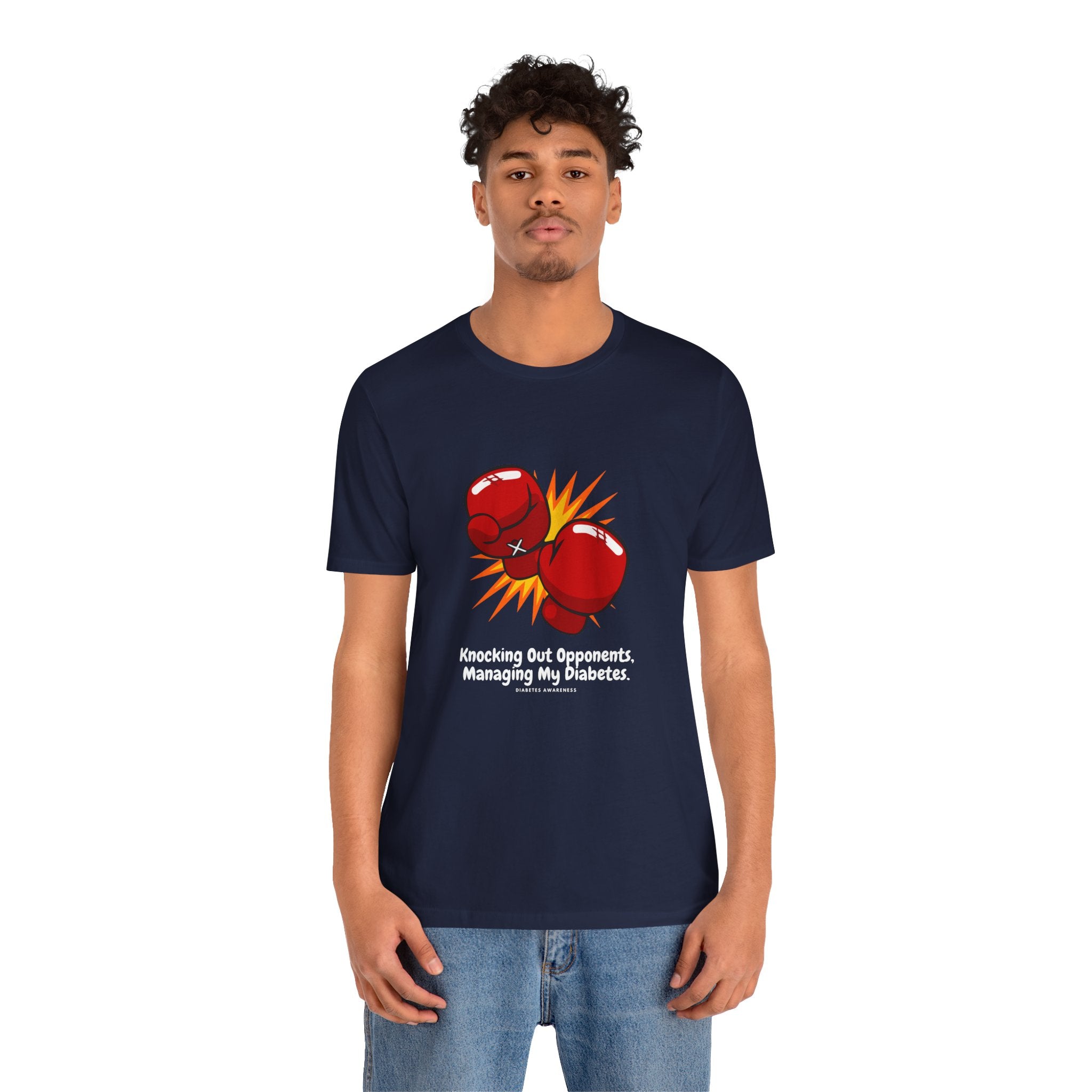 Diabetes & Boxing - Unisex Tee The Diabuddies Store T-Shirts $22.50