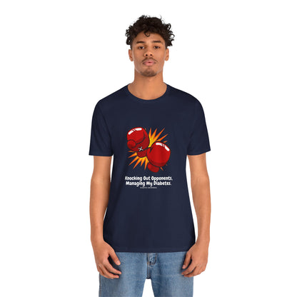Diabetes & Boxing - Unisex Tee The Diabuddies Store T-Shirts $22.50