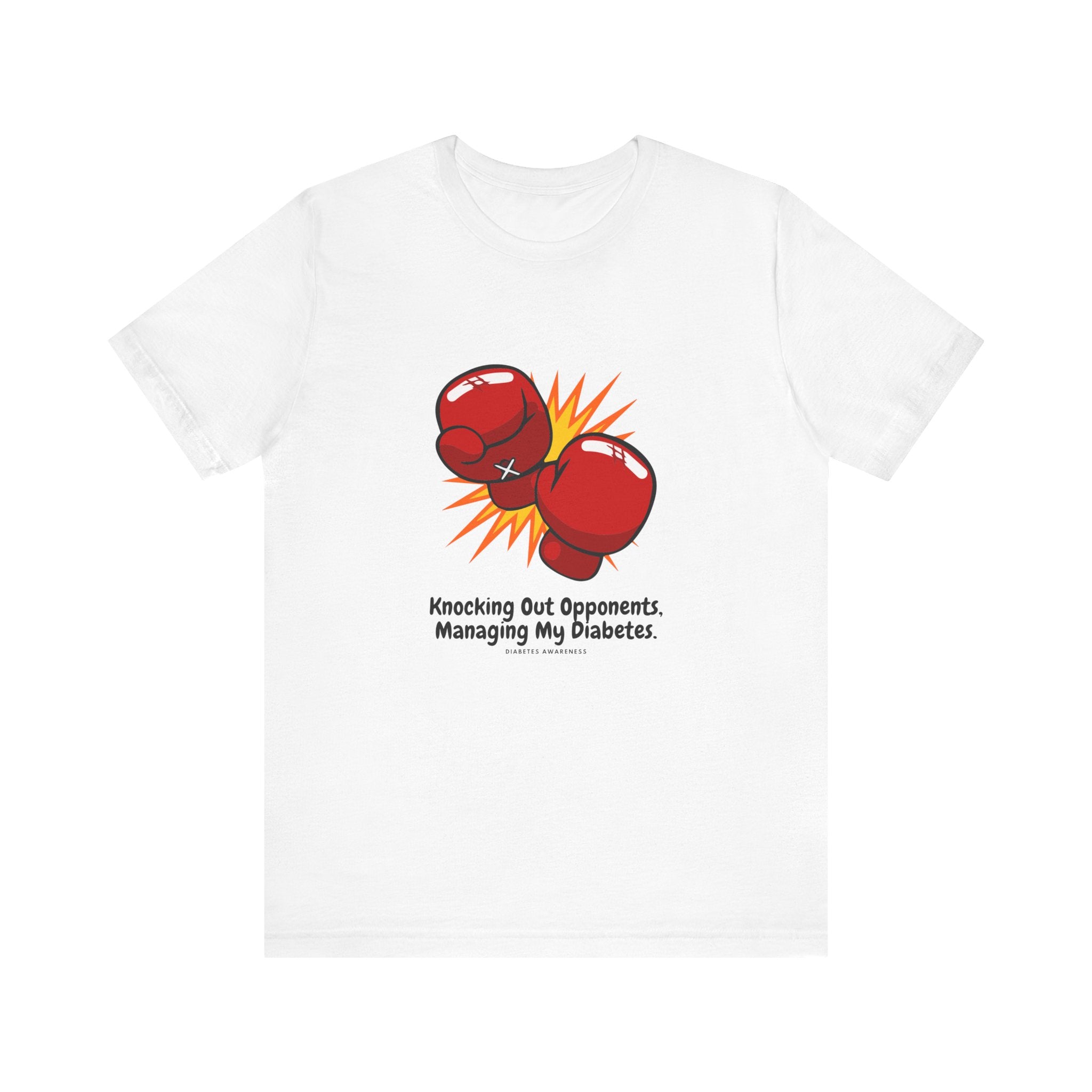 Diabetes & Boxing - Unisex Tee The Diabuddies Store T-Shirts $22.50