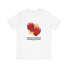 Diabetes & Boxing - Unisex Tee The Diabuddies Store T-Shirts $22.50