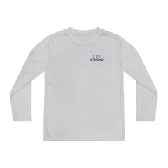 The Diabuddies Store T1D Strong - Long-sleeved Youth Tee Let them wear their strength! The T1D Strong - Long-sleeved Youth Tee is a soft, breathable cotton shirt for kids to show their resilience and raise awareness. Kids clothes Active Lifestyle,Casual W