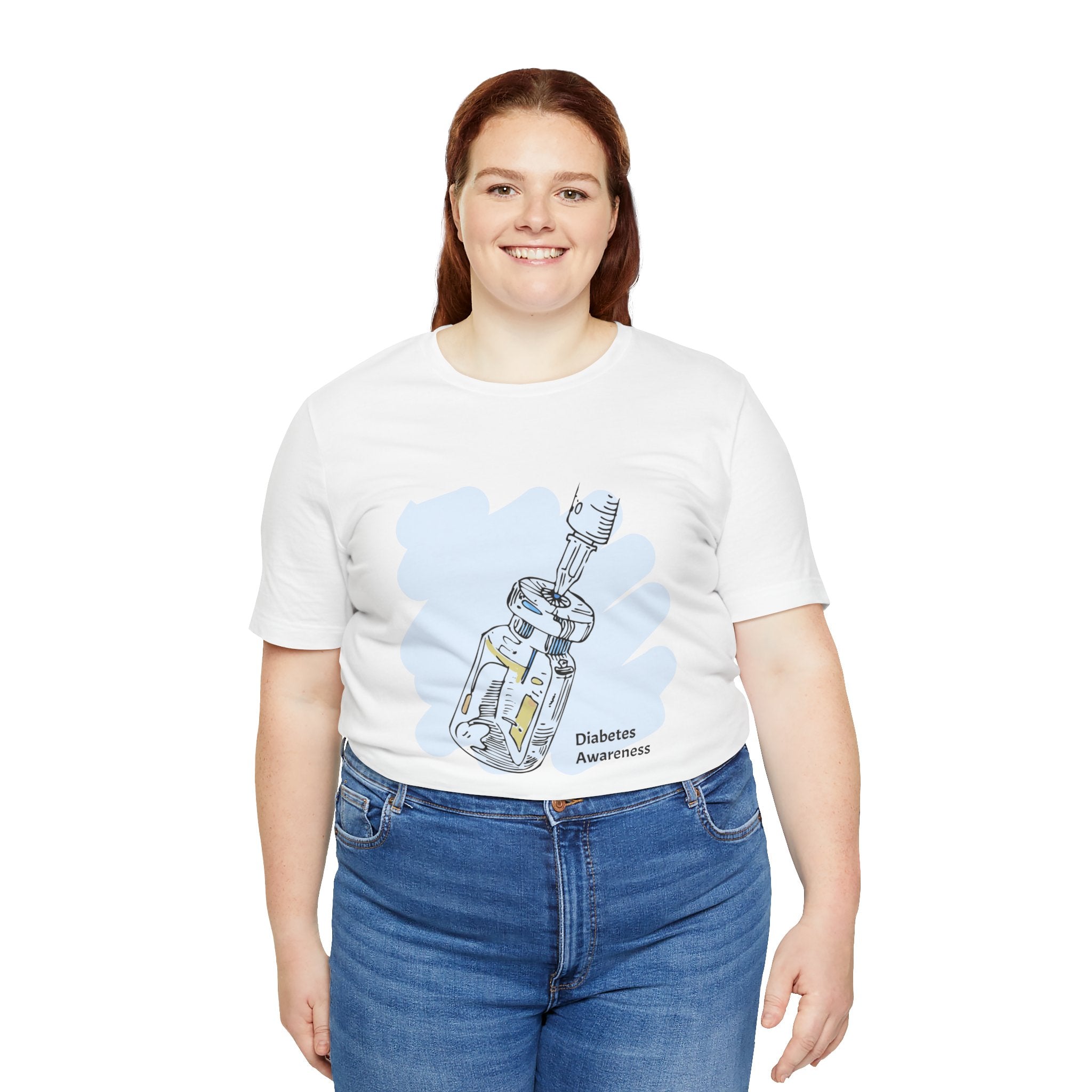 Insulin Vial Diabetes Awareness Unisex Tee The Diabuddies Store T-Shirts $22.50