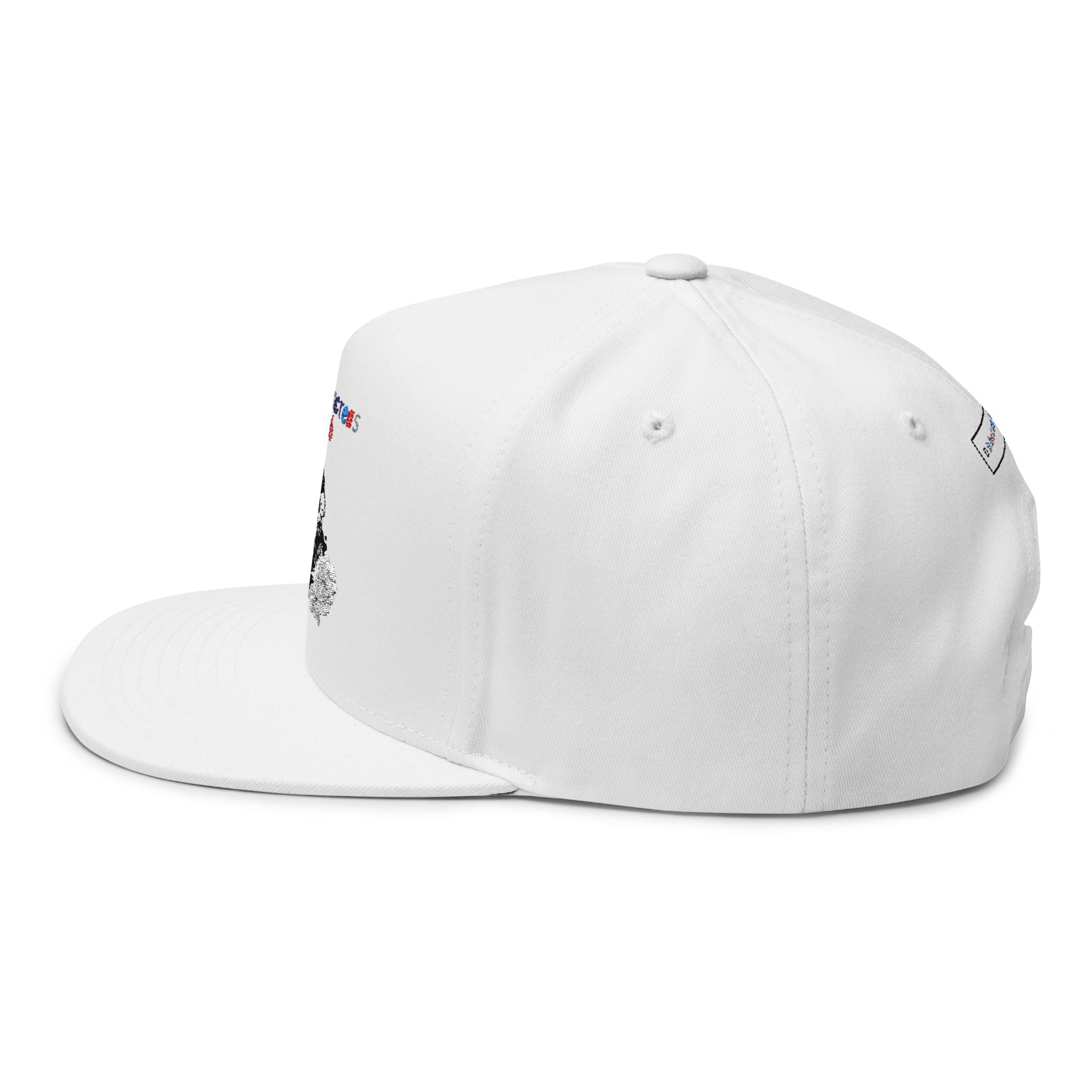 Skull & Flowers, Dead Pancreas Club - Flat Bill Cap The Diabuddies Store Baseball Caps $30.63