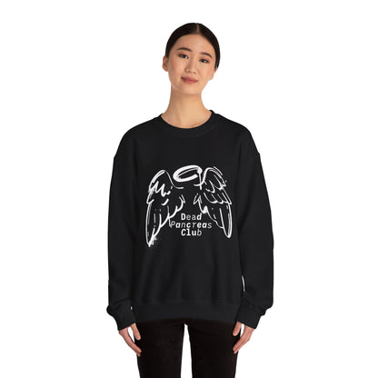 Angel Wings, Dead Pancreas Club - Unisex Sweatshirt The Diabuddies Store Sweatshirts $32.00