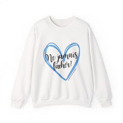 The Diabuddies Store Never Give Up French - Unisex Sweatshirt Never Give Up French - Unisex Sweatshirt: Help bring awareness to diabetes. some battles are fought within, and this sweatshirt is a testament to your strength. Sweatshirts Sweatshirt Casual Ou