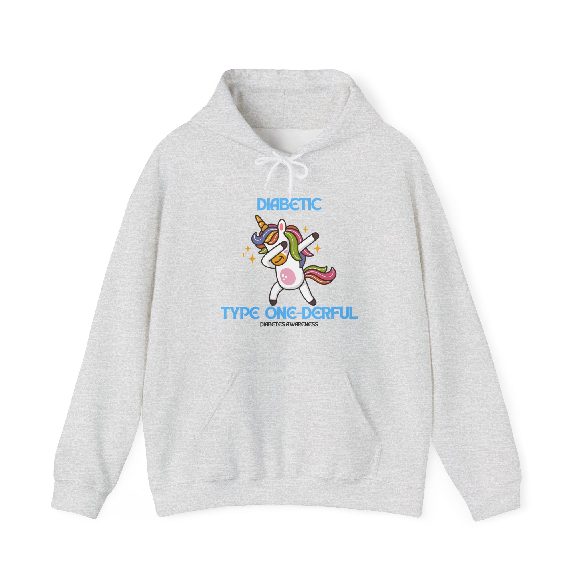 The Diabuddies Store Type One-derful - Unisex Hoodie Type One-derful - Unisex Hoodie: Uniquely Strong, Absolutely Wonderful. Embrace your journey with pride! Our "Type One-derful" tee is a joyful and empowering tribute to everyone living with Type 1 diabe