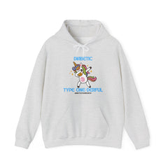 The Diabuddies Store Type One-derful - Unisex Hoodie Type One-derful - Unisex Hoodie: Uniquely Strong, Absolutely Wonderful. Embrace your journey with pride! Our "Type One-derful" tee is a joyful and empowering tribute to everyone living with Type 1 diabe